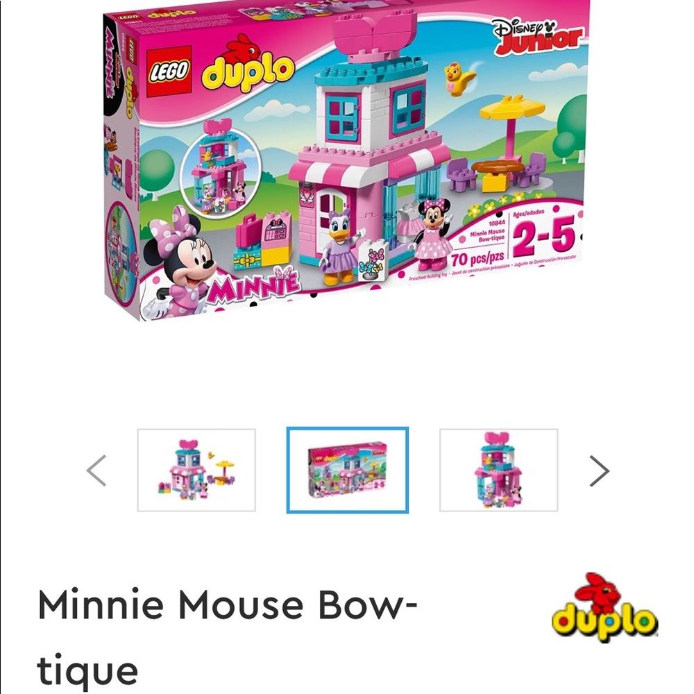 LEGO Duplo Minnie Mouse Bow-tique 10844